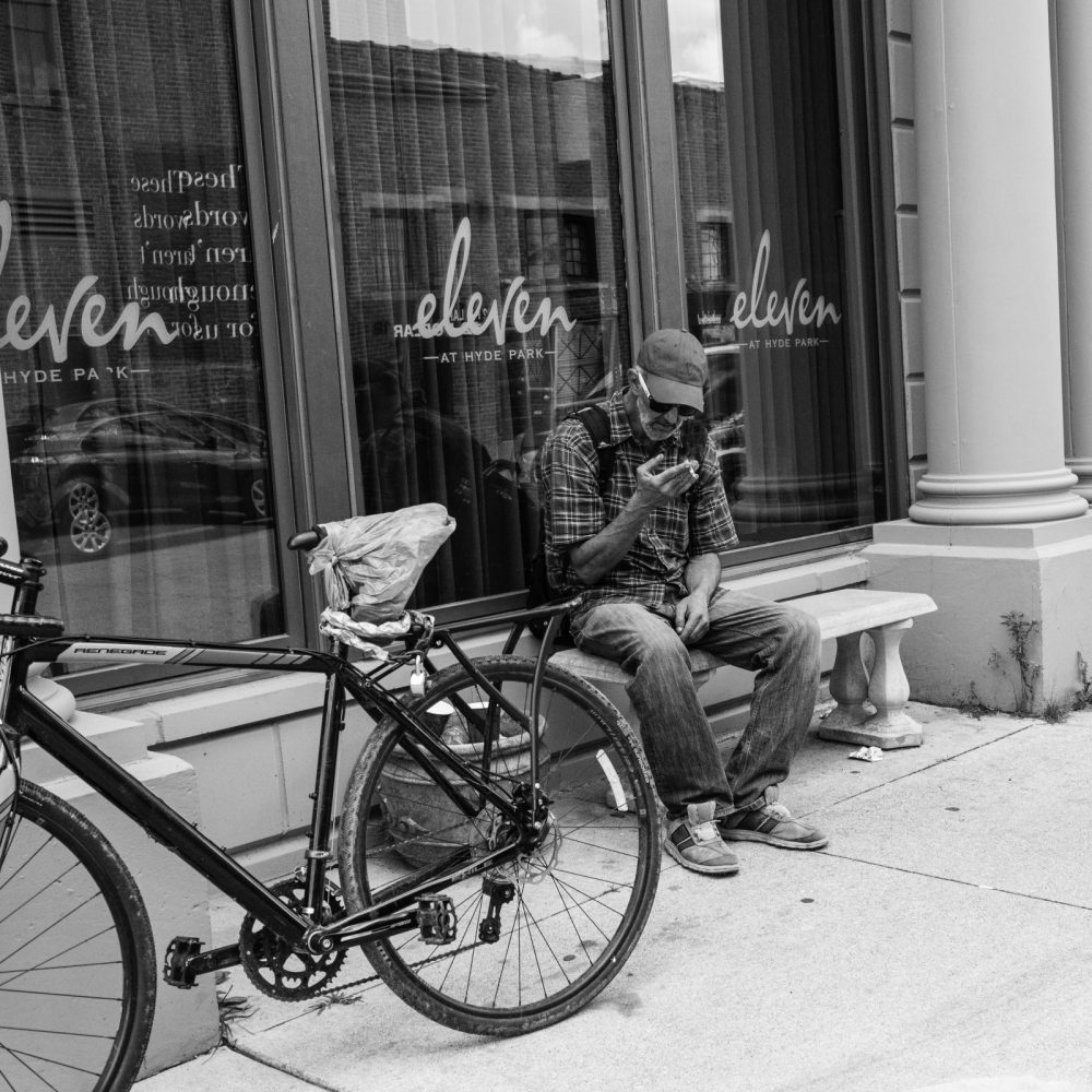 Man with Bike