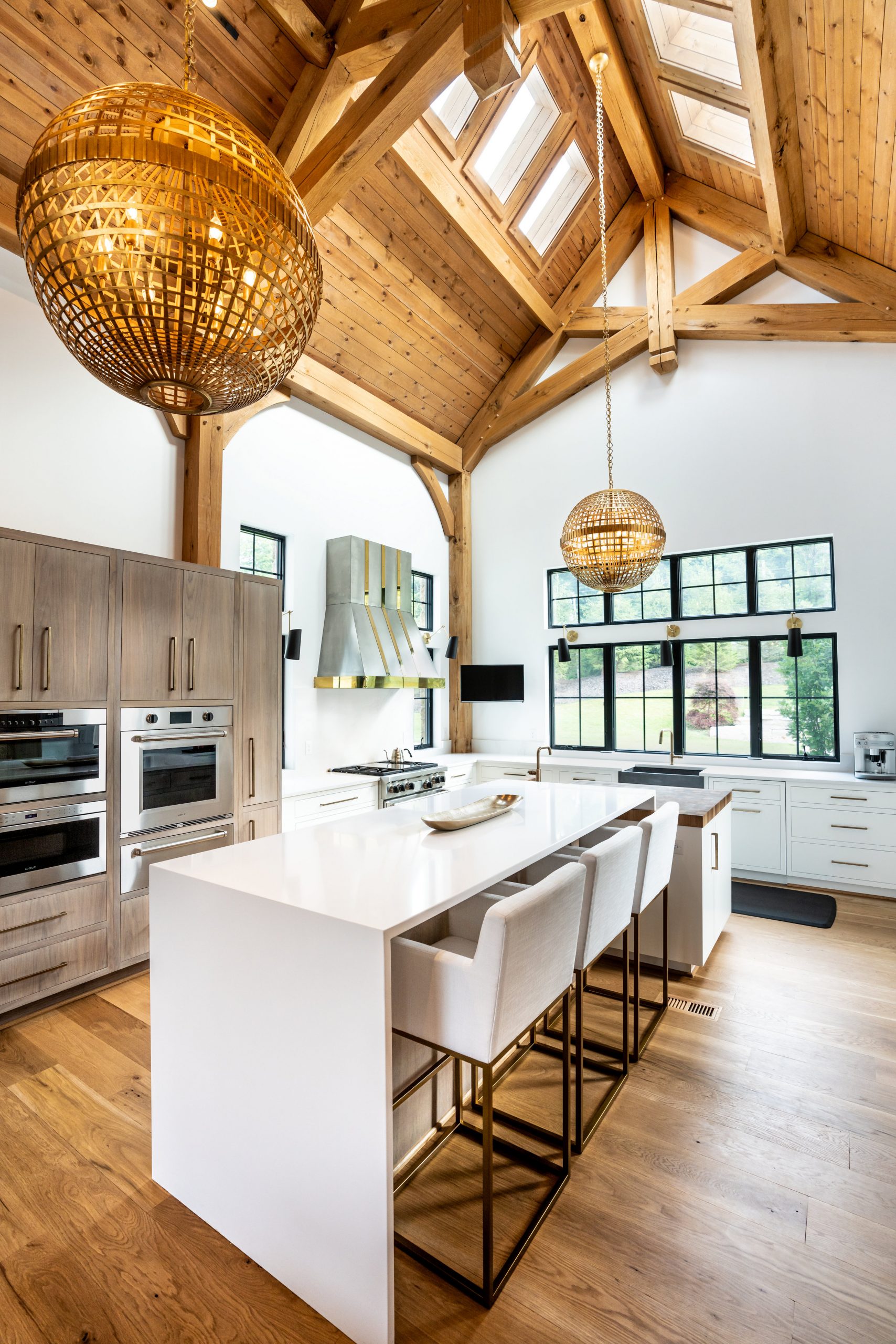 professional real estate photo of a kitchen designed by The Jones Studio